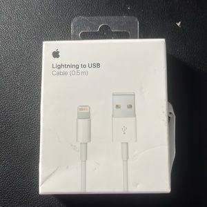 Apple lightning to USB cable (0.5)